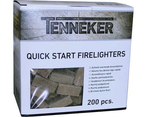 Sticks d'allumage Tenneker® eco 200-pièces