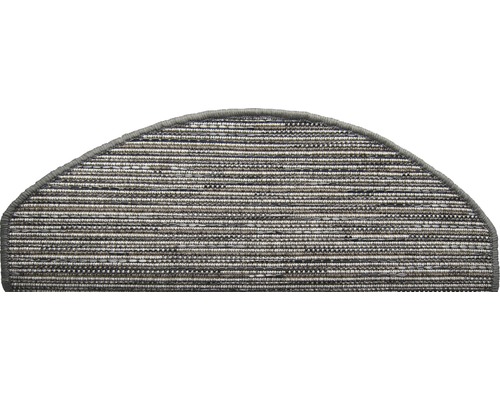 Stufenmatte Flatweave anthrazit 28x65 cm