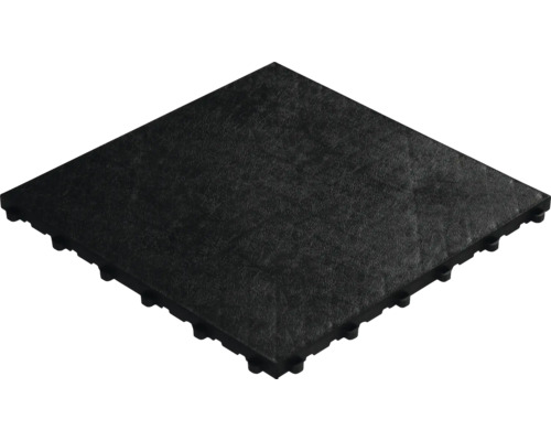 Klickfliese Kunststoff florco floor 40x40 cm schwarz-0