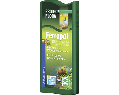 JBL Pflanzenpflege Ferropol 250 ml D/GB JBL Ferropol Engrais liquide pour plantes aquatiques