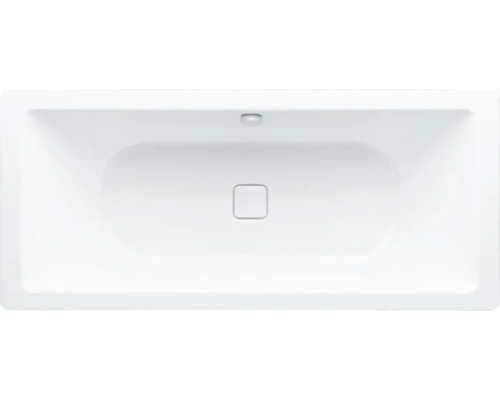 Baignoire KALDEWEI CONODUO 734 90 x 190 cm blanc alpin brillant 235200010001 Vue de dessus d''une baignoire rectangulaire avec une bonde carrée