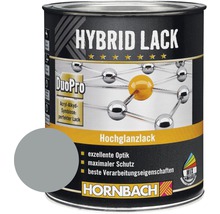 Laque couleur hybride HORNBACH laque pour meuble brillante RAL 7001 gris argent 750 ml