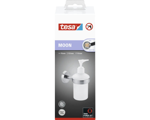 Distributeur de savon mural Tesa Moon dans son emballage