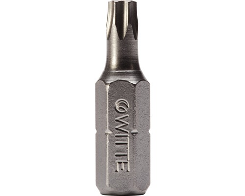 Embout acier inox Witte ¼" 25 mm Torx T 15