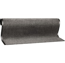 Tapis de sol gris avec bordure noire
