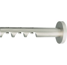 Gardinenstangenhalterung aus Metall mit drei Aussparungen