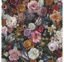 Papier peint intissé 108214 fleur multicolore
