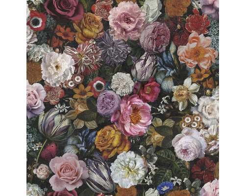 Papier peint intissé 108214 fleur multicolore