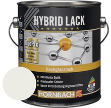 HORNBACH Buntlack Hybridlack Möbellack glänzend RAL 7035 lichtgrau 2 l