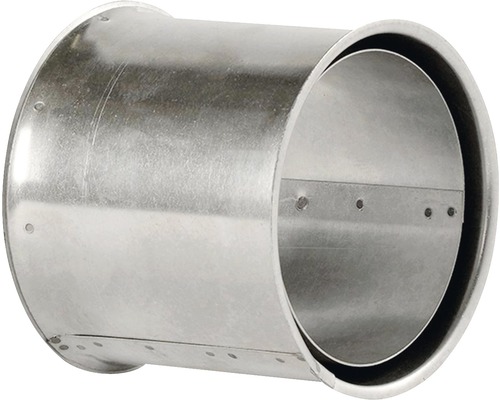 Tubage mural double pour tuyau de poêle Bertrams Ø 180 mm nu argent Tubage mural double pour tuyau de poêle Bertrams Ø 180 mm nu argent