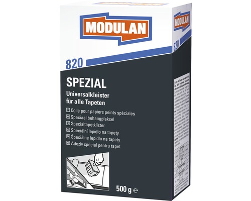 Colle pour papiers peints spéciale MODULAN 820 blanc 500 g