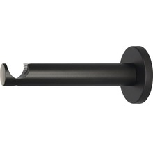 Support pour Rivoli noir 12 cm Ø 20 mm