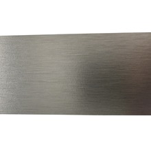 Profilé en aluminium avec surface brossée