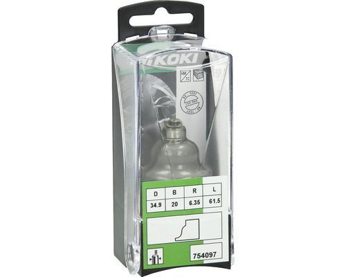 Profilfräser im Kunststoffbehälter