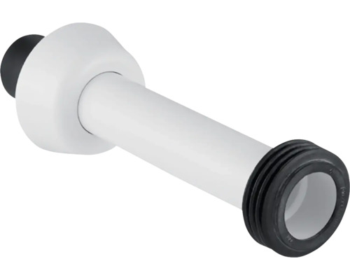 Kit de rallonge pour tube coudé avec rosace GEBERIT Ø45 mm x 250 mm 118.026.11.1 Raccord de raccordement WC
