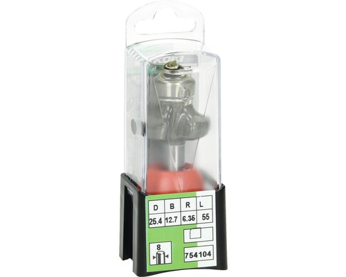 Nutfräser mit Kugellager im Blister