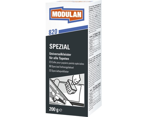 Colle pour papiers peints spéciale MODULAN 820 blanc 200 g