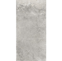 Carrelage mur et sol en grès cérame fin Country Grey rectifié 60 x 120 x 0.85 cm