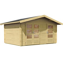 Blockbohlenhaus Karibu Lagor 1 468 x 390 cm natur