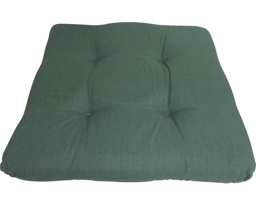 Galette de chaise Rib vert 40x40 cm - HORNBACH