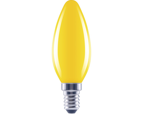 Ampoule flamme LED FLAIR C35 E14/2 W jaune - HORNBACH Luxembourg
