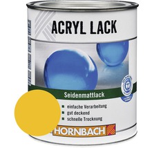 HORNBACH Buntlack Acryllack seidenmatt goldgelb 750 ml