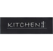 Paillasson Cook&Wash kitchen marron 50x150 cm-thumb-0