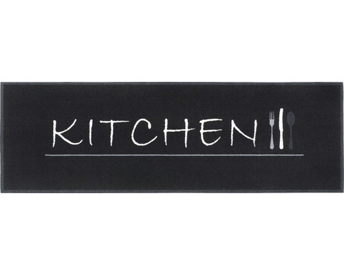 Paillasson Cook&Wash kitchen marron 50x150 cm
