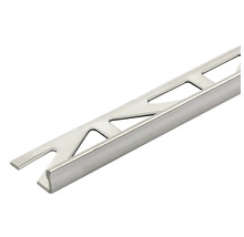 Winkel-Abschlussprofil Durosol Edelstahl natur 250 cm Höhe 9 mm