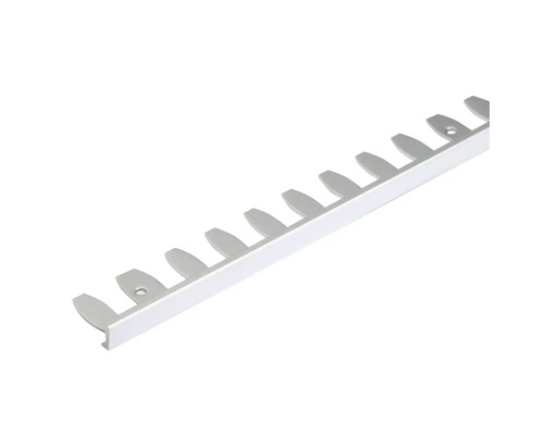 Profilé de finition d'angle Durosol aluminium argent 250 cm Baguette en aluminium avec entretoises