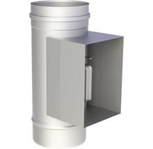 Tuyau de ventilation avec embranchement carré
