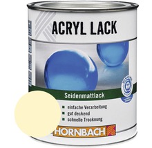 HORNBACH Buntlack Acryllack seidenmatt hellelfenbein 750 ml