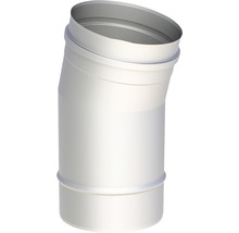 Coude de conduit de ventilation avec un angle