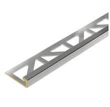 Profilé de carreaux en métal avec motif triangulaire