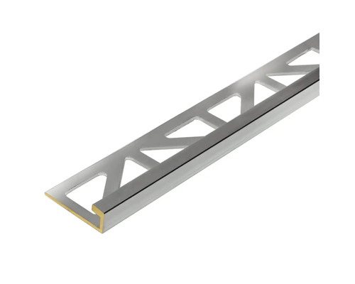 Profilé de carreaux en métal avec motif triangulaire
