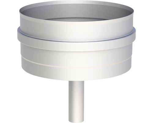 Bac à condensat Furado F avec évacuation par le dessous, à une paroi Ø 120mm Garniture de vidange pour lavabo