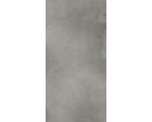 FLAIRSTONE Feinsteinzeug Terrassenplatte betongrau rektifizierte Kante 120 cm x 60 cm x 2 cm Graue Wandfliese