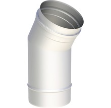 Coude de tuyau de fumée avec un angle de 45 degrés