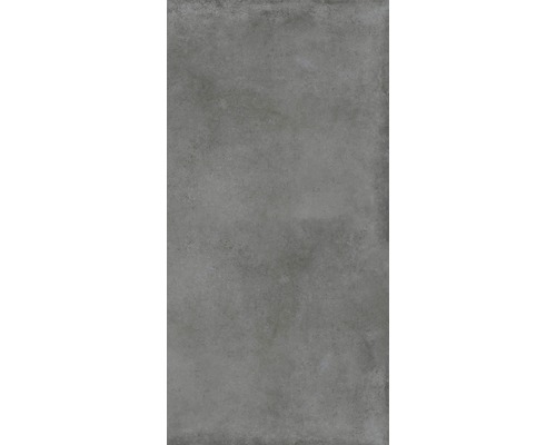 FLAIRSTONE Feinsteinzeug Terrassenplatte betonanthrazit rektifizierte Kante 120 cm x 60 cm x 2 cm Graue Bodenfliese
