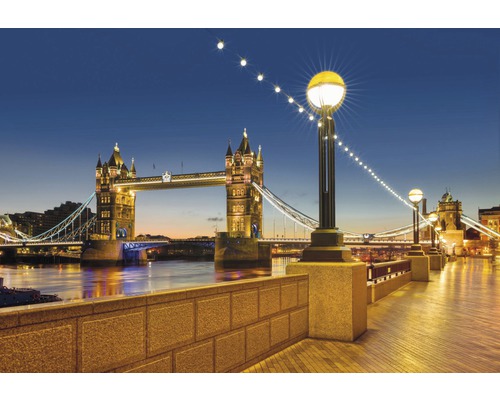 Papier peint panoramique 8-927 London Tower Bridge 8 pces 368 x 254 cm