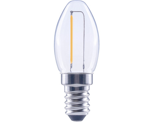 Ampoule LED FLAIR C7 E14/0,45 W 40 lm 2700 K blanc chaud transparent