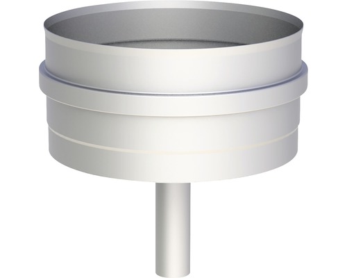 Bac à condensat Furado F avec évacuation par le dessous, à une paroi Ø 150mm Raccord de conduit de ventilation pour systèmes de ventilation
