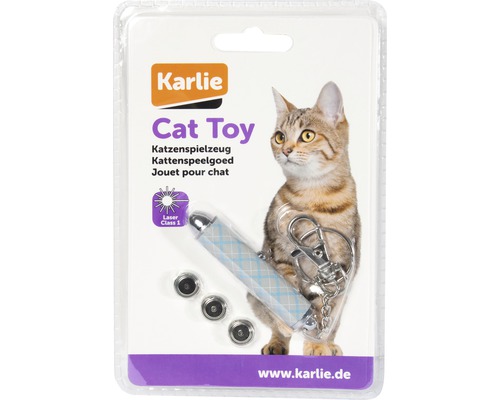 Karlie jouet pour chat pointeur laser avec piles dans l''emballage