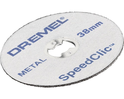 Disques à tronçonner en métal Dremel EZ SpeedClic 38 mm (SC456B) paquet de 12 Dremel disque à tronçonner SpeedClic 38 mm pour métal
