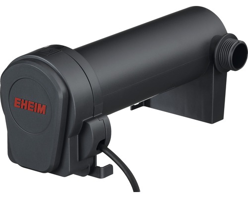 Logo Eheim sur clarificateur UV pour aquariums