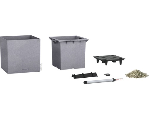 Blumenkübel mit Bewässerungssystem und Zubehör