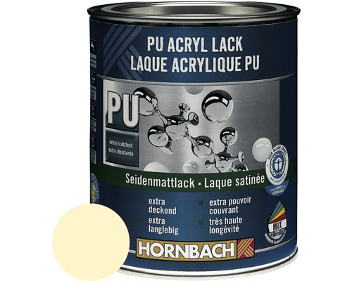 Boîte de laque acrylique PU satinée de Hornbach