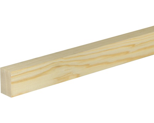 Rechteckleiste Fichte/Kiefer roh 1000 x 40 x 23 mm Kantholz aus Holz