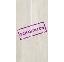 Échantillon parquet 14.0 chêne crème plancher de maison de campagne peinture matte brossée