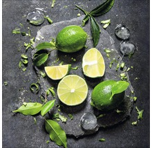 Glasbild Lemonmix 30x30 cm GLA1998